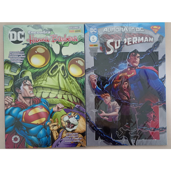 Kit Coleção 2 HQs Hanna-Barbera Vol.03 + Superman Vol.08