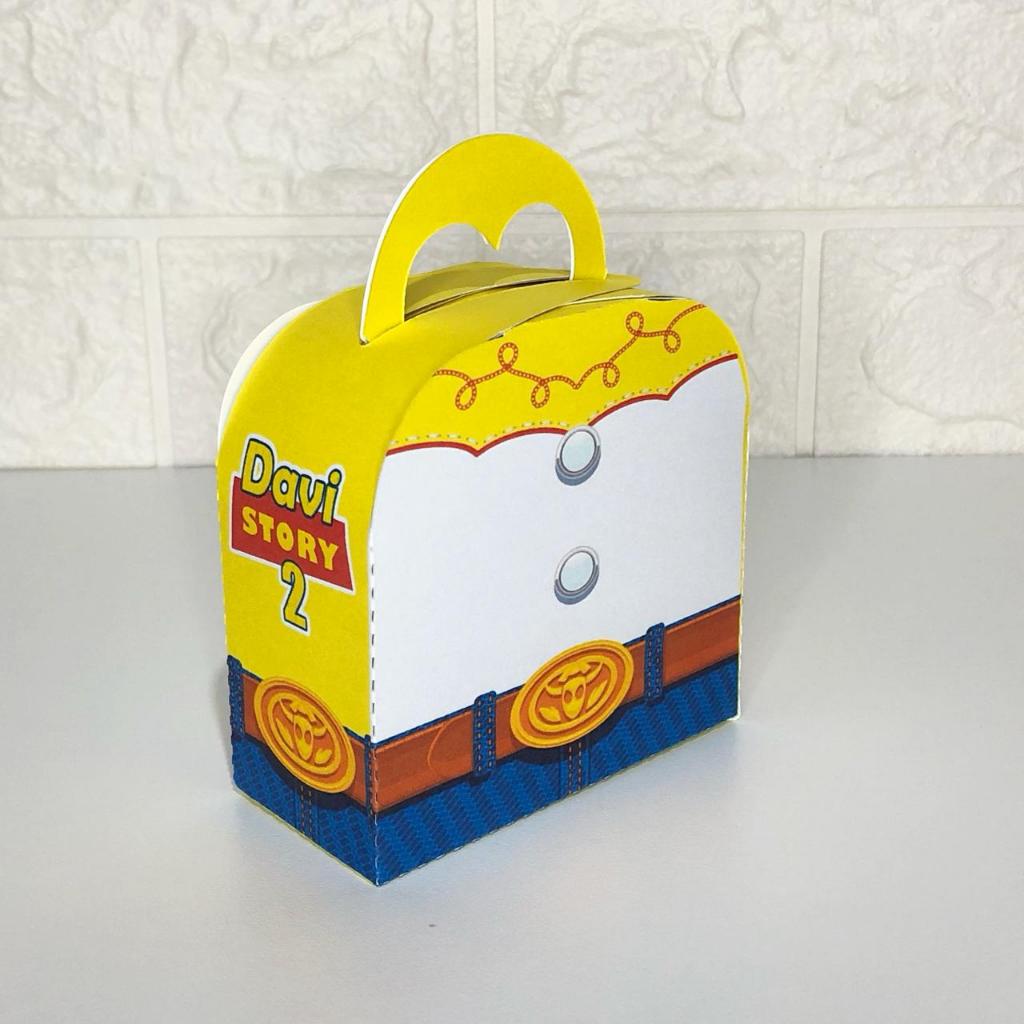 Lembrancinha Personalizada – Caixinha Maletinha Tema Toy Story