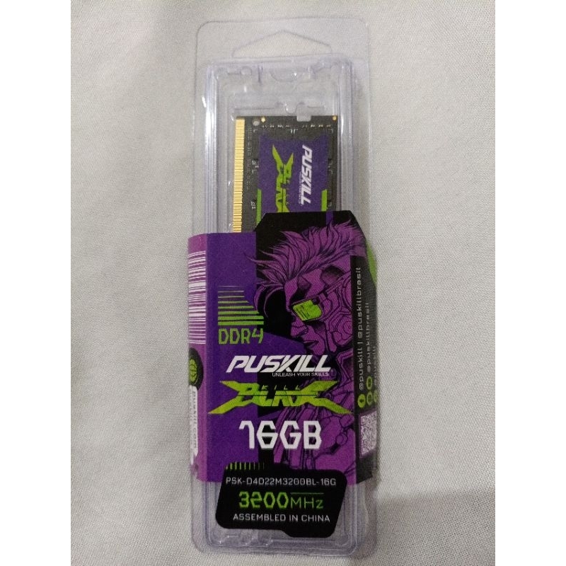 Memória RAM Notebook Puskill 16GB 3200MHz