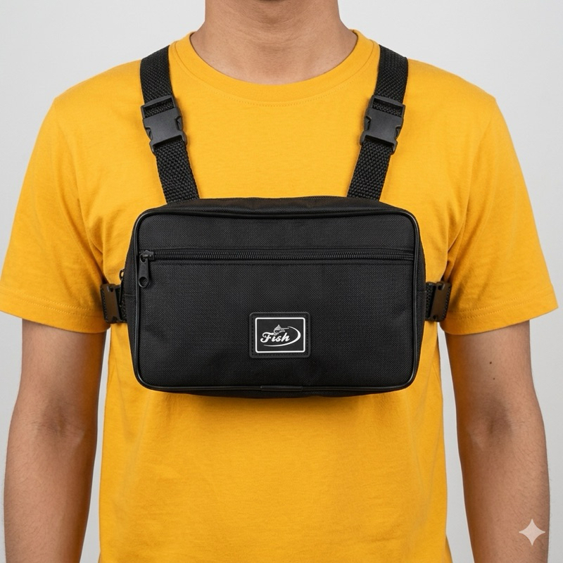 Bolsa De Peito Motoboy  Masculina Colete peitoral