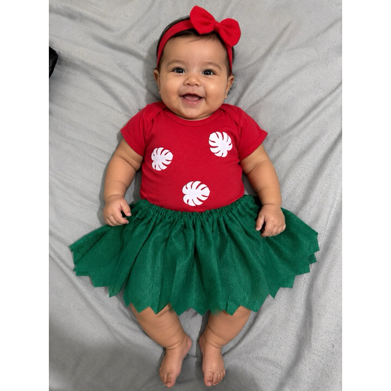 Fantasia Lilo Stitch Bebê | Body Lilo Stitch | Fantasia Lilo baby