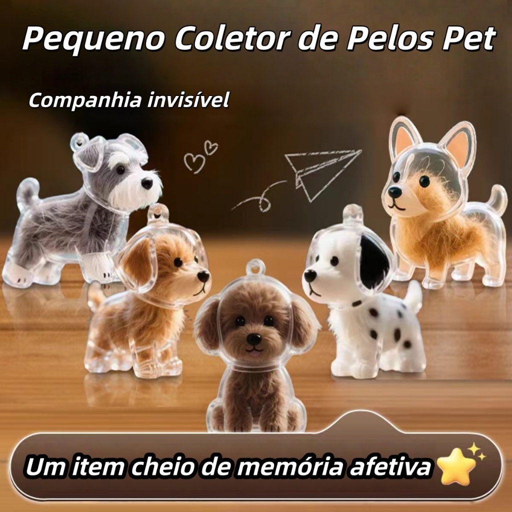 Acessório feito com pelos de estimação: uma lembrança intangível e uma presença constante