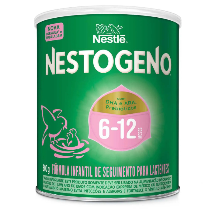 Fórmula Infantil Nestogeno 2 Nestlé 6 a 12 meses 800g