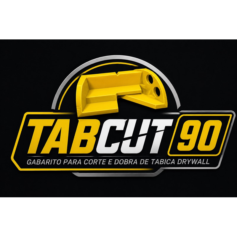Detalhes do Gabarito 90° para Corte de Tabica Drywall | Guia de Corte Preciso