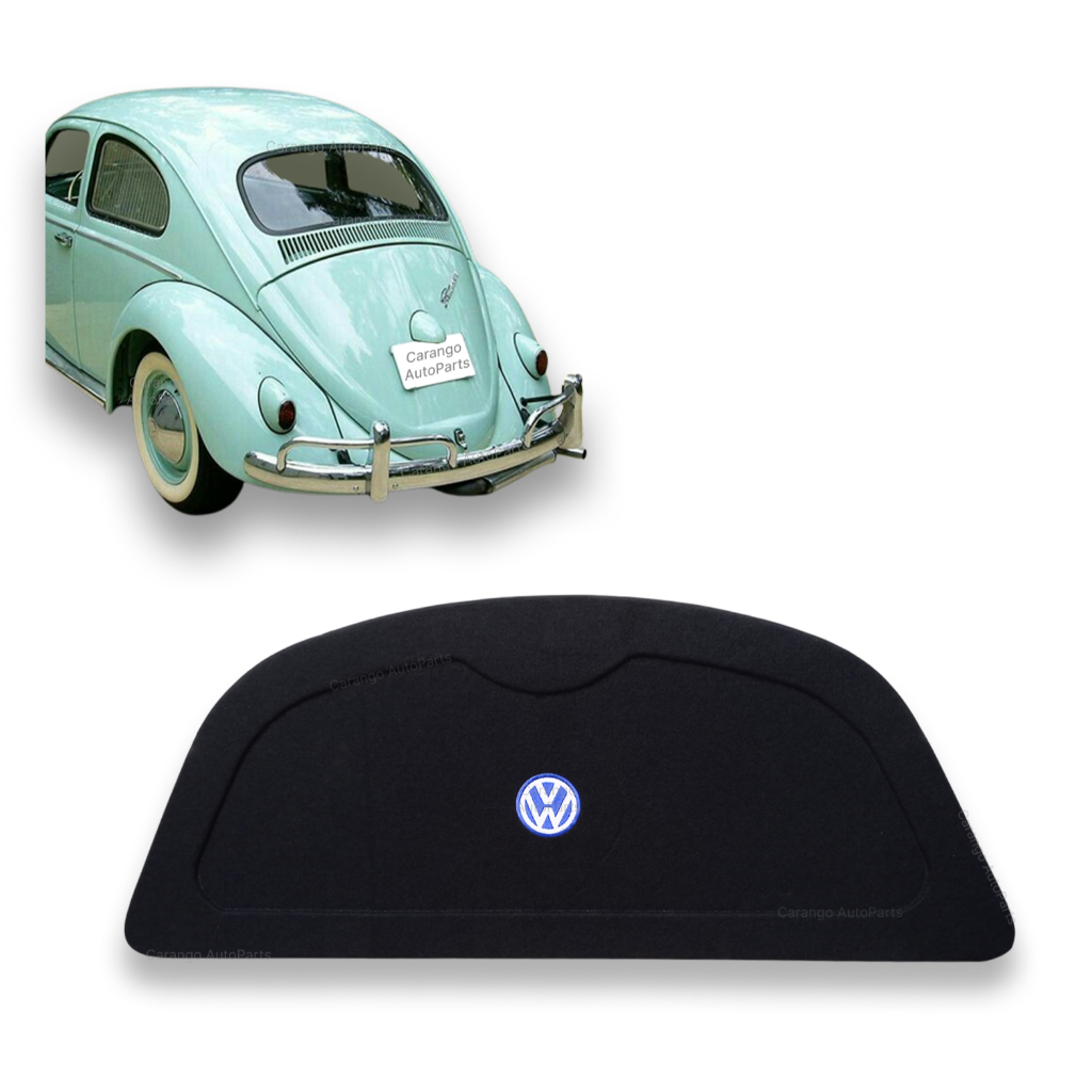 Tampão Vw Fusca Bagagito 1966 à 1996 Carpete Preto
