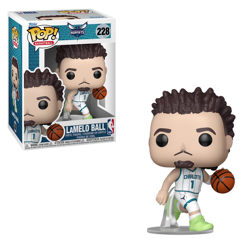 FUNKO POP NBA HORNETS LAMELO BALL 228 NOVO ORIGINAL