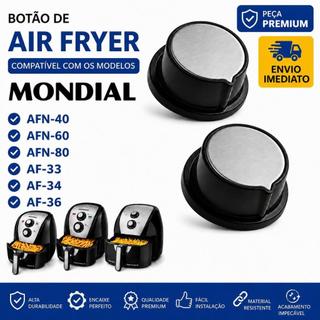 Kit 2 Botão Timer Knob Air Fryer Mondial Afn-40 Afn-50 Afn-60 Afn-80