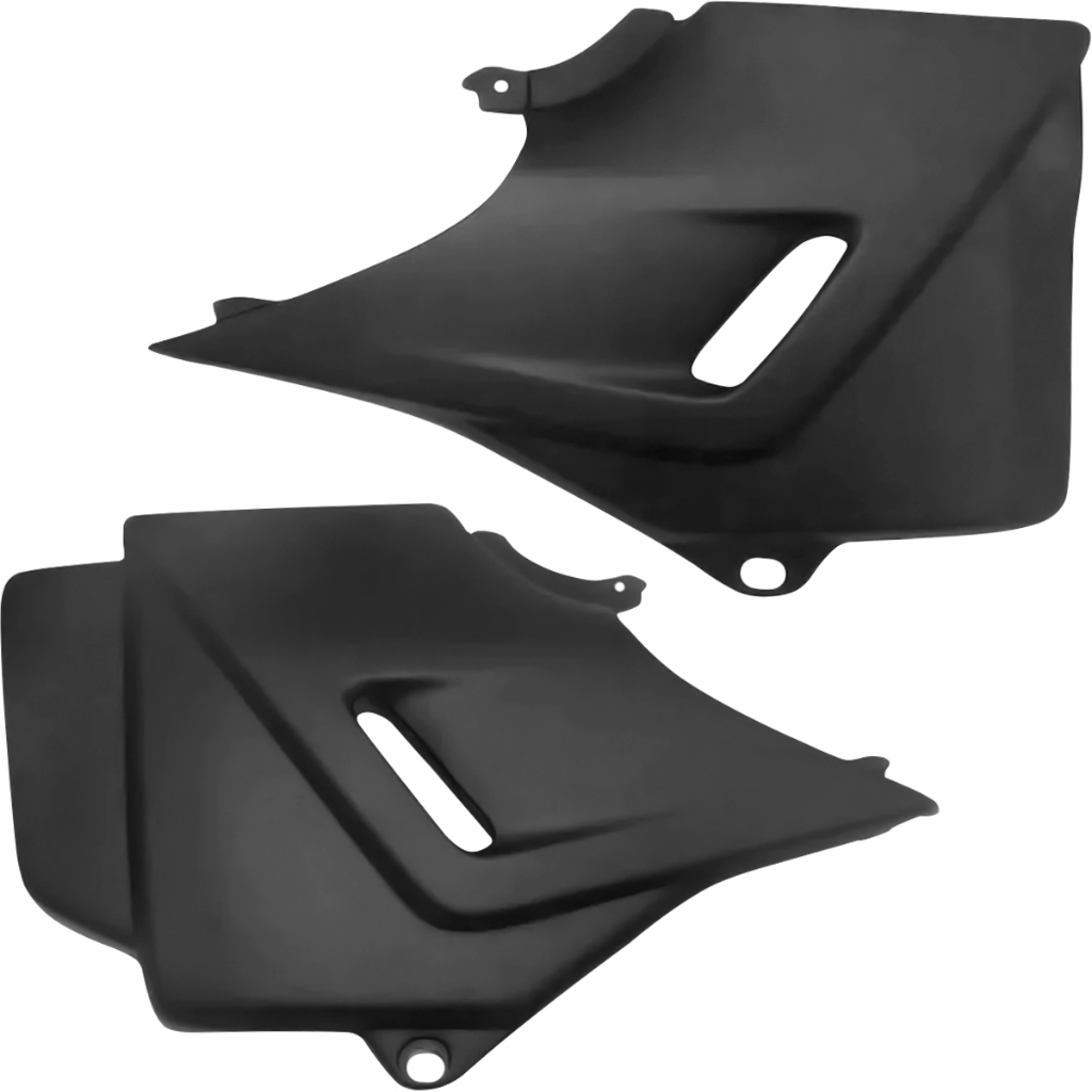 Carenagem Tampa Lateral Par Cbx 200 Strada 1994 1995 1996 1997 1998 1999 2000 2001 2002 Grafite Fosco Direito Esquerdo