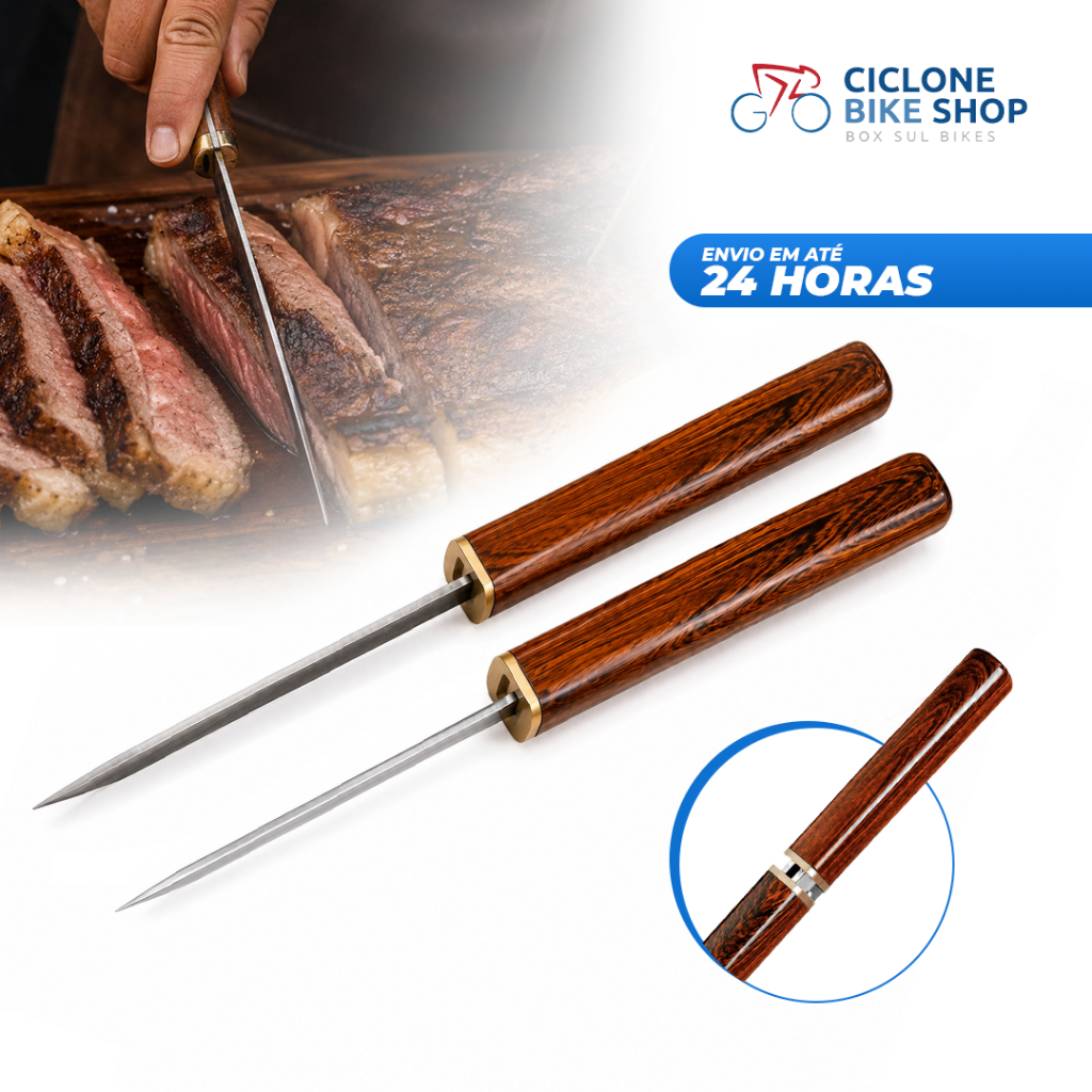 Faca de Frutas Faca Cutelo Churrasco Carne de Cozinha Faca para Cortar Churrasco Com Bainha