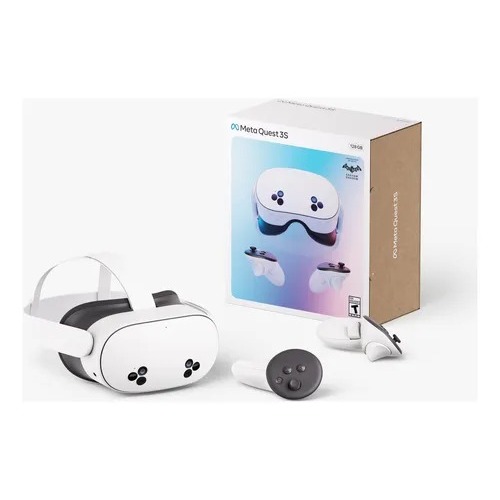 Óculos De Realidade Virtual Meta Quest 3s 128GB ou 256GB + Batman: Arkhan Shadow + NOTA FISCAL