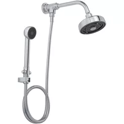 Deca Kit Chuveiro de Parede Cromado Acqua Plus Com Chuveirinho
