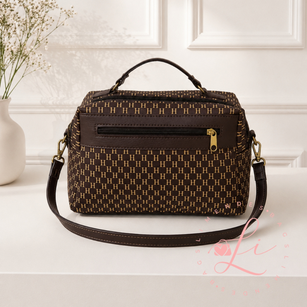 Bolsa Feminina Transversal Estampada Elegante Casual Luxo Moda Mulheres