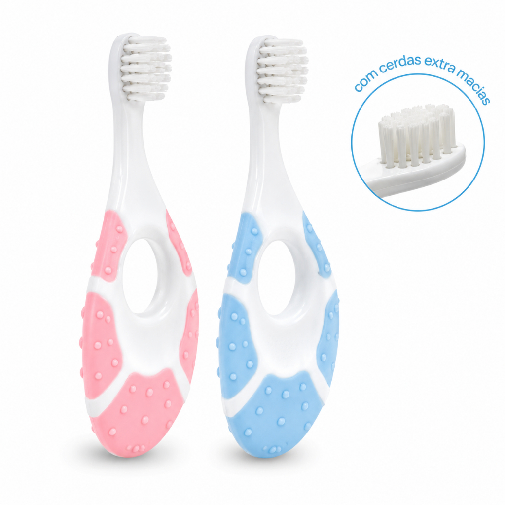 Escova Infantil Buba Para Primeiros Dentinhos do Bebê