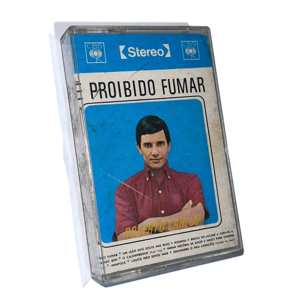 Fita K7 Roberto Carlos Proibido Fumar