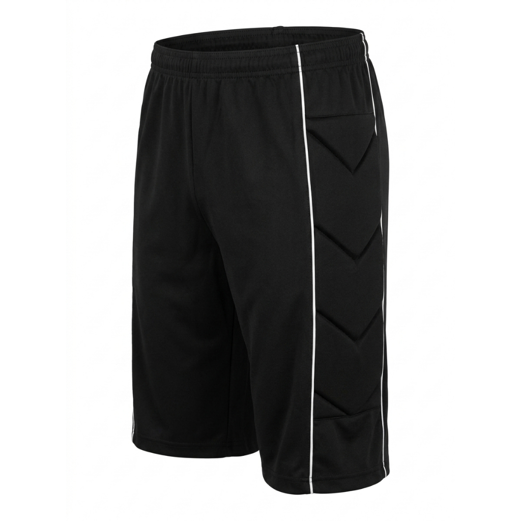 Bermuda Goleiro Futsal Futebol Campo Pitgol Masculina Adulto Proteção Espuma Goleiro Profissional