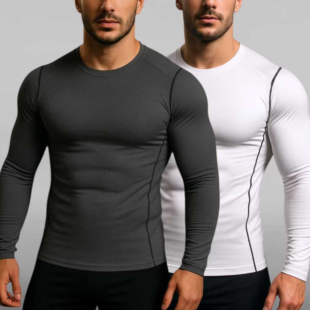Camisa térmica compressão manga longa modinha