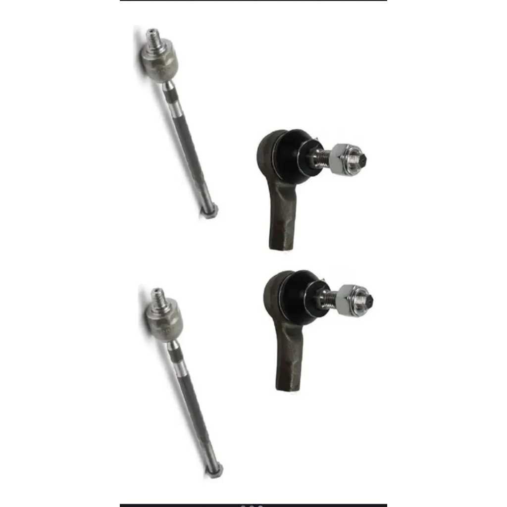 Kit Ponteira Direção E Braço Axial Bortec Onix Prisma Spin Cobalt Direção Hidraulica