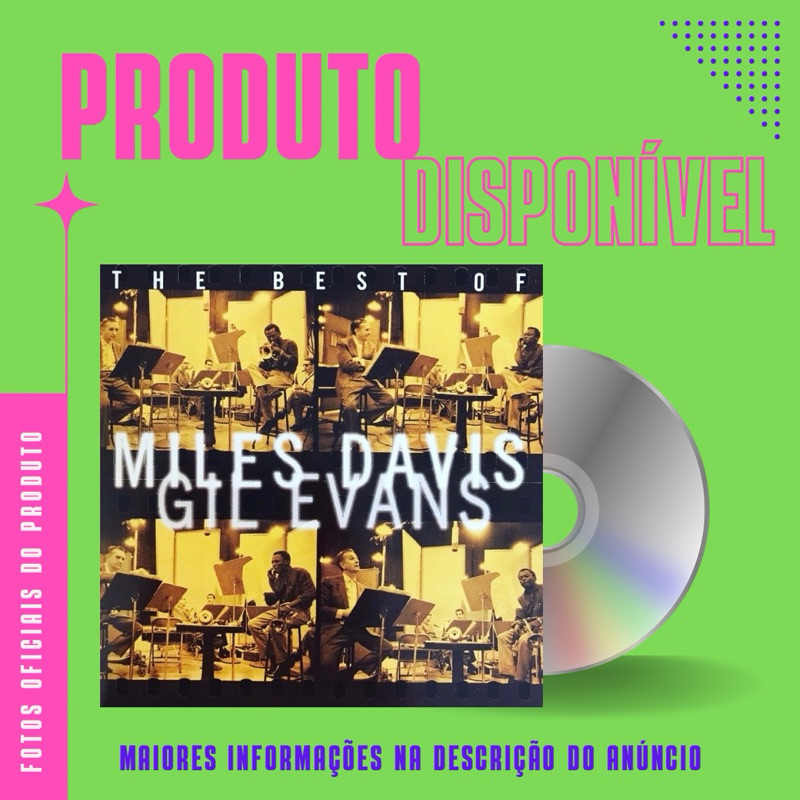 CD MILES DAVIS E GIL EVANS - THE BEST OF MILES DAVID E GIL EVANS