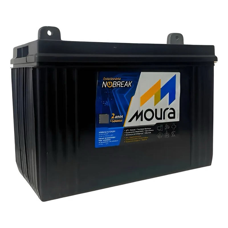Nobreak Estacionária 12MN105 12V 105 AH - 15 Meses de Garantia de Fábrica