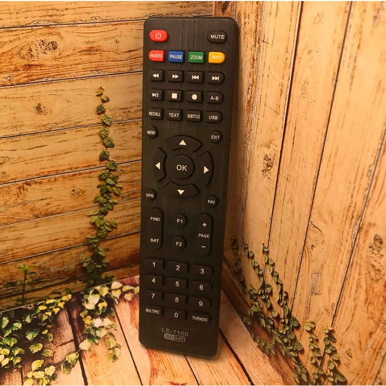 Controle Remoto Go Sat LE-7100 Universal Receptor TV