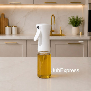 Pulverizador de Óleo Spray 210ml Vidro | Borrifador para Air Fryer, Salada e Cozinha Saudável