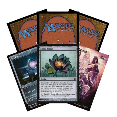 Magic Até 100 Cartas sem Repetição - Lote de Cartas Originais