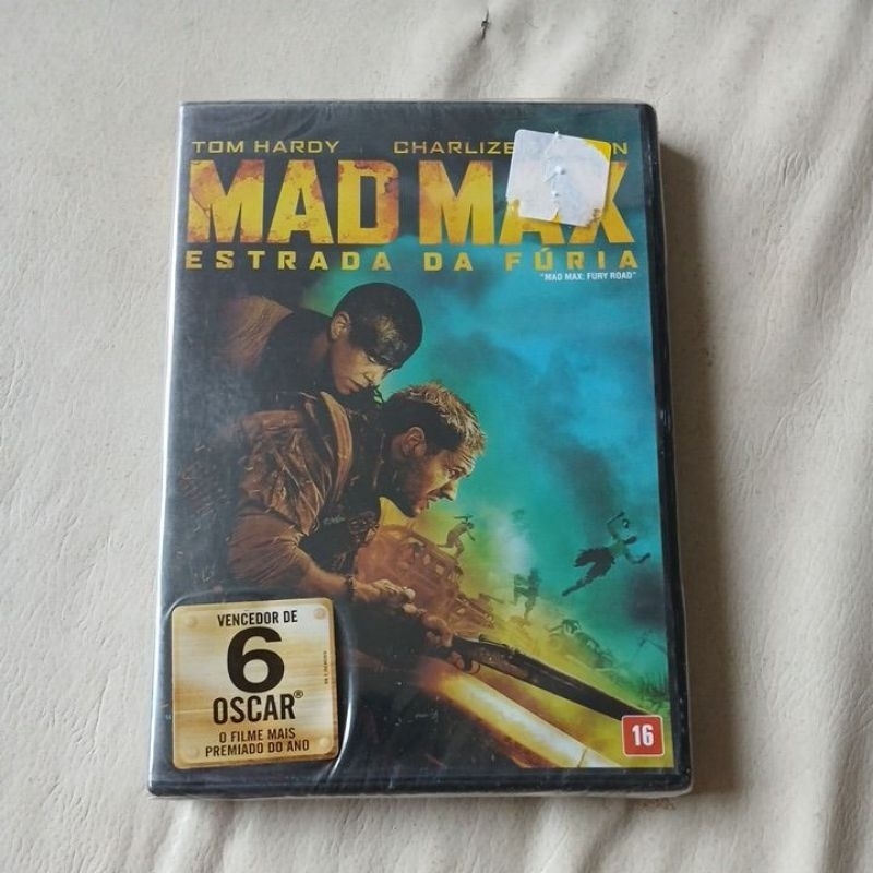 dvd filme mad max estrada da fúria tom hardy charlize theron lacrado novo original