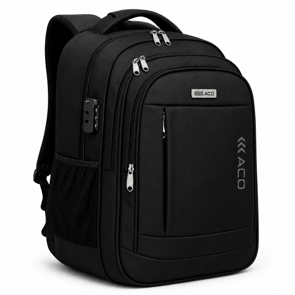 Mochila Unisses Notebook AntiFurto c/ Senha Entrada p/ USB e p/ Fone de Ouvido Impermeável Reforçada