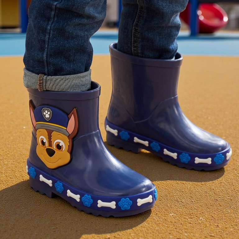 Galocha Infantil Cachorrinhos Divertidos Para Meninos e Meninas Leve Confortável Promoção