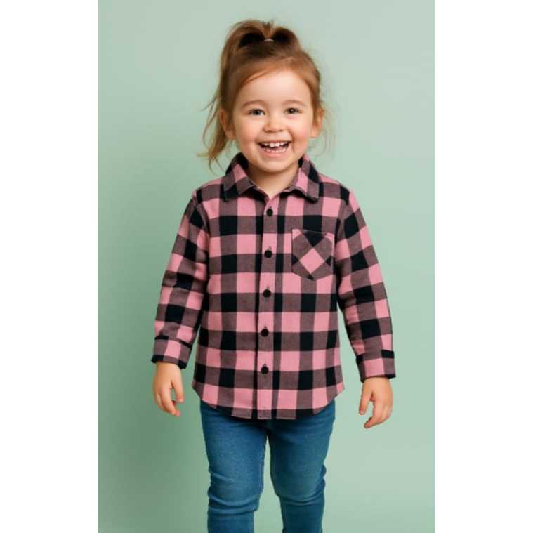 Camisa Xadrez Infantil Festa Junina Flanela Várias Cores 2 a 16 Anos Look Arraiá Quadrilha