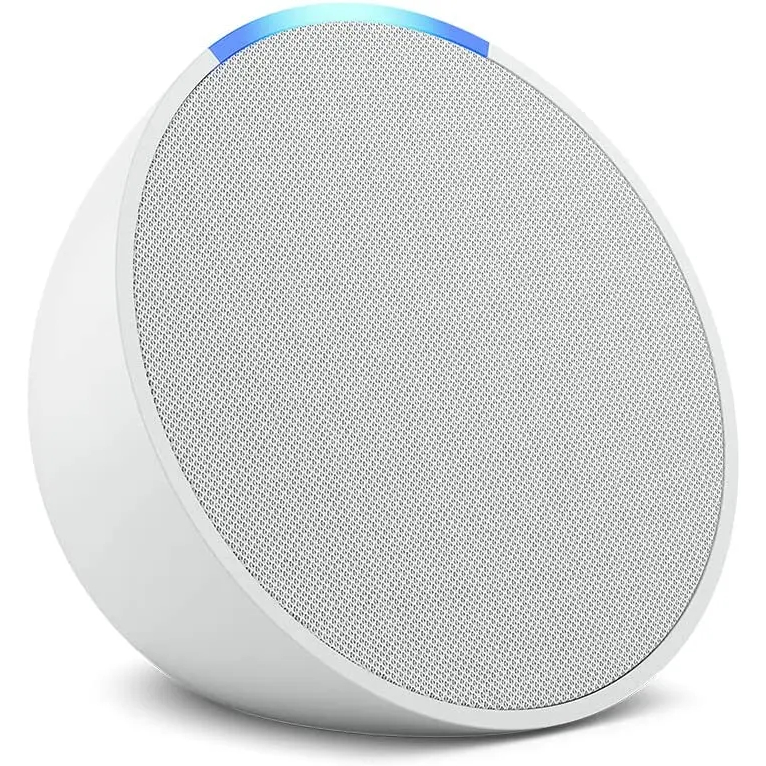 Echo Pop Alexa Amazon Original Smart Speaker Bluetooth Wi-Fi Assistente Virtual Cor Branca