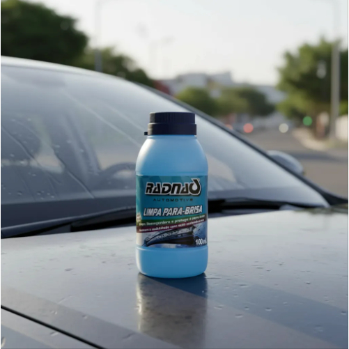 Limpa Para Brisa E Vidros Desembaçante Repelente em Frasco Perfumado Radnaq 100mL