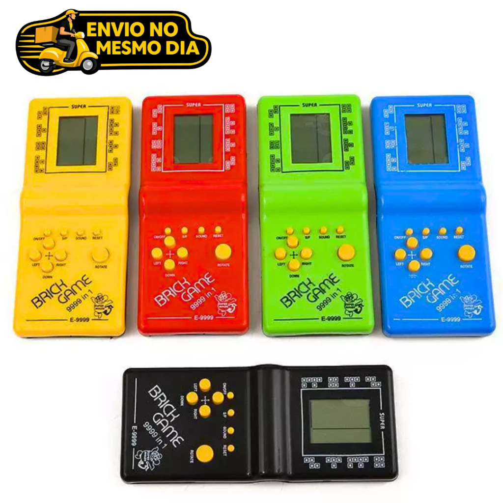 ENVIO NO MESMO DIA Super Mini Game Portátil Retro Brinck Game 9999 Jogos