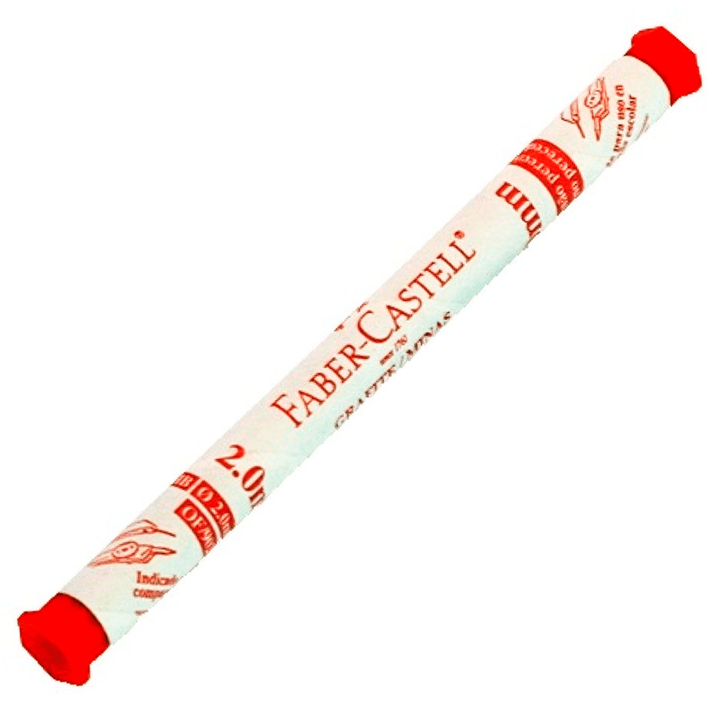 Grafite Faber-Castell Grosso 2.0mm HB 6 Grafites Por Portamina