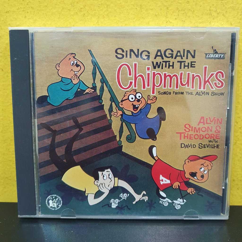 CD Chipmunks Sing Again - Alvin e os Esquilos - Trilha Sonora Anos 60 - Importada Rara