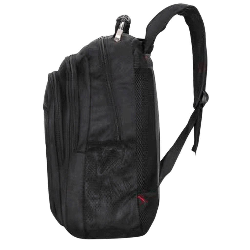 Mochila Bolsa Unissex para Viagem PRETA Cabo de Aço Reforçado Resistente Elegantes Moderno — imagem 2 de 2