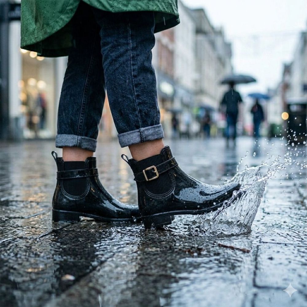 Bota Feminina Impermeável Leve Macia