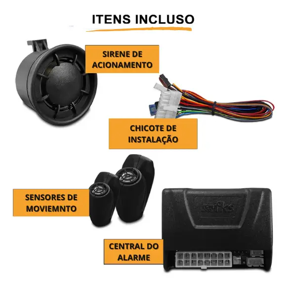 Alarme Kwid 2017 2018 2019 2020 Para Chave Original