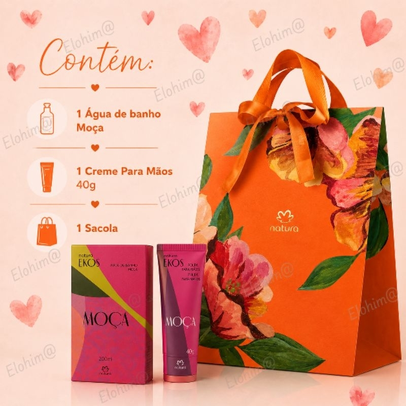 Presente Água de Banho Moça+ Polpa Mãos(LEIA DESCRIÇÃO)Raridade
