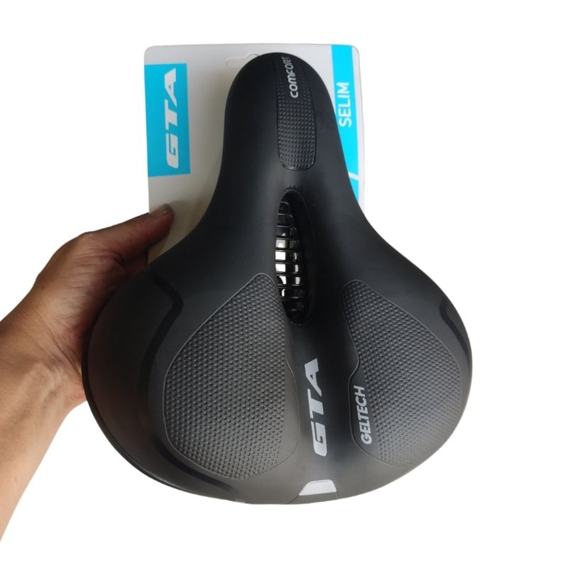 Selim Banco Bicicleta Gel Confortável GTA Geltech Mtb Urbano