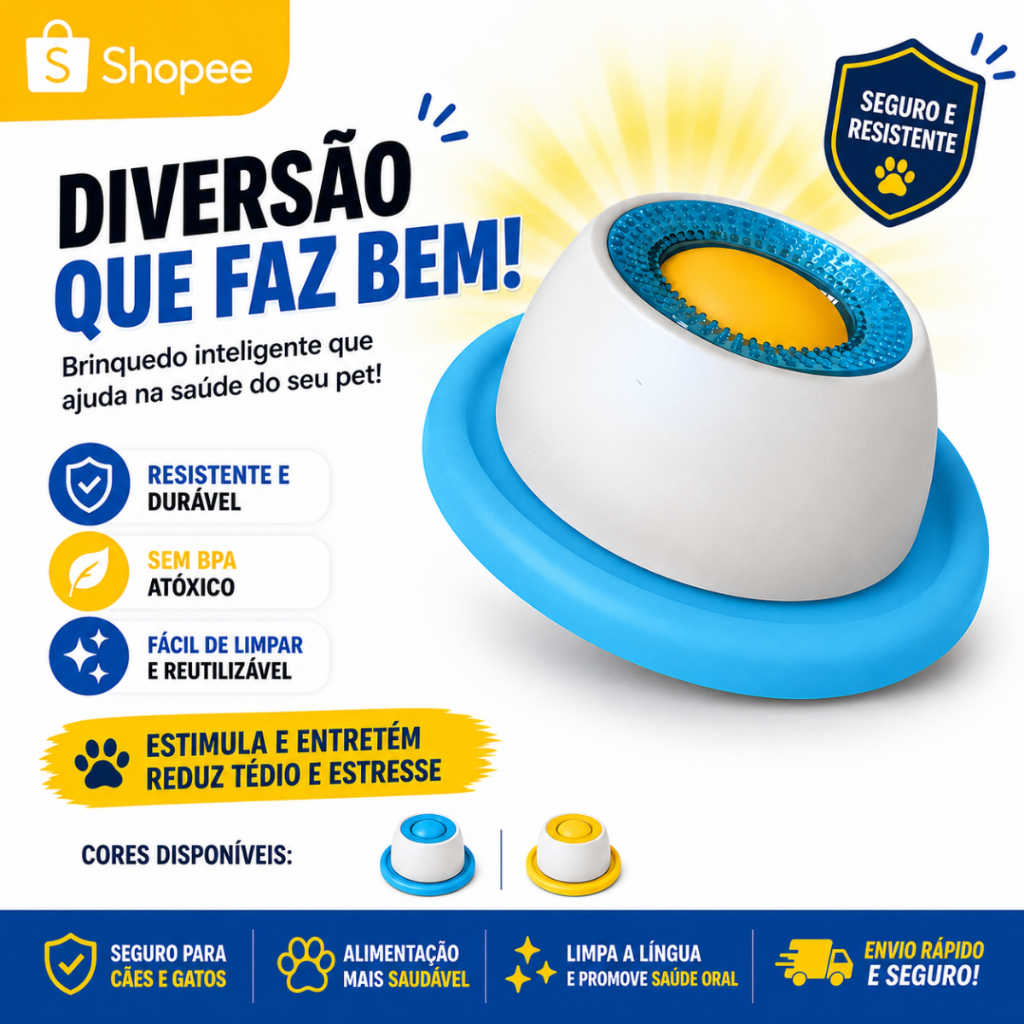 Pet Lamber Alimentador Lento Para Cães Gatos Comedouro Tigela Iogurte Brinquedo