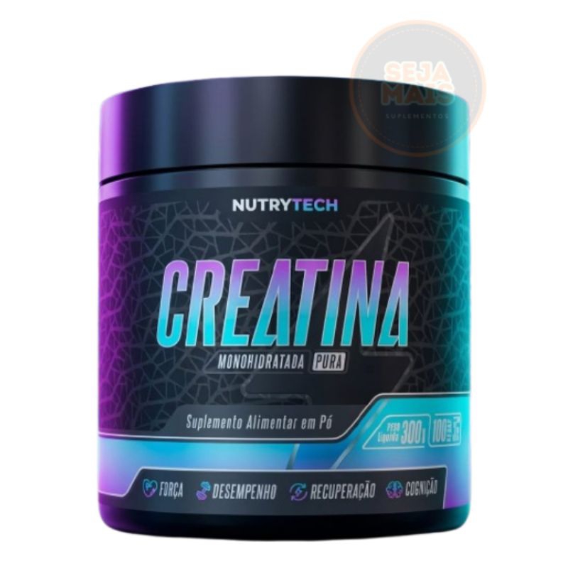 CREATINA MONOHIDRATADA- RECUPERAÇÃO MÚSCULAR- GANHO DE MASSA MAGRA- MAIS FORÇA E ENERGIA PARA SEUS TREINOS- 300 G
