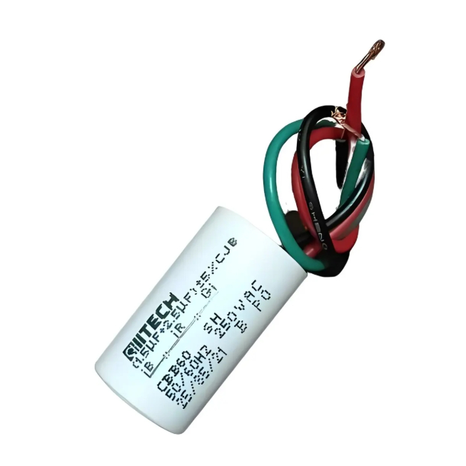 Capacitor 3 Fios Para Ventilador de Teto 1,5+2,5µf 250vac 3fios