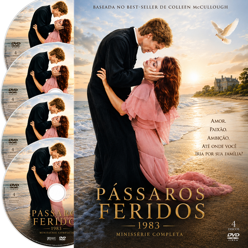 DVD - Pássaros Feridos Minissérie Clássica / Serie Clássica 1983