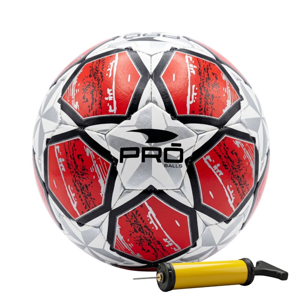 Bola de Futebol Futsal com Bomba Jogo e Treino Copa do Mundo Campo Quadra Society