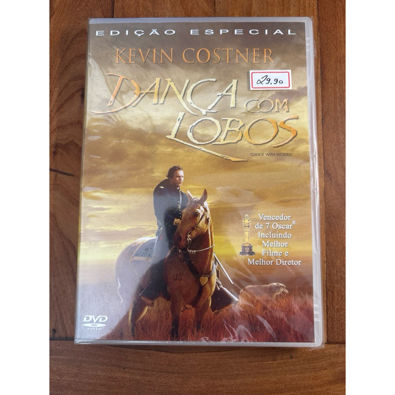 Dança com Lobos (Dance With Wolves) - Kevin Costner - DVD