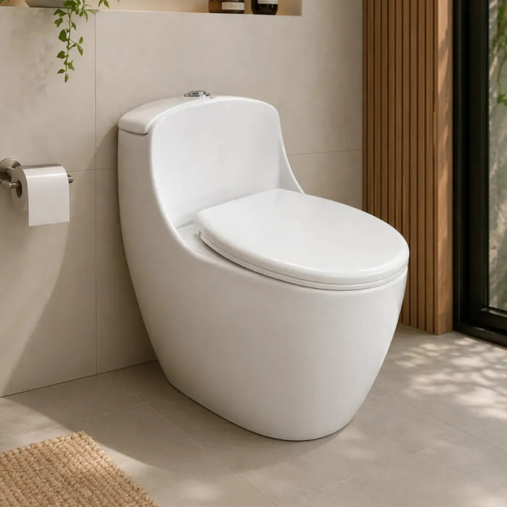 VASO SANITÁRIO BRANCO MONOBLOCO CAIXA ACOPLADA SEVILHA SOFT CLOSE
