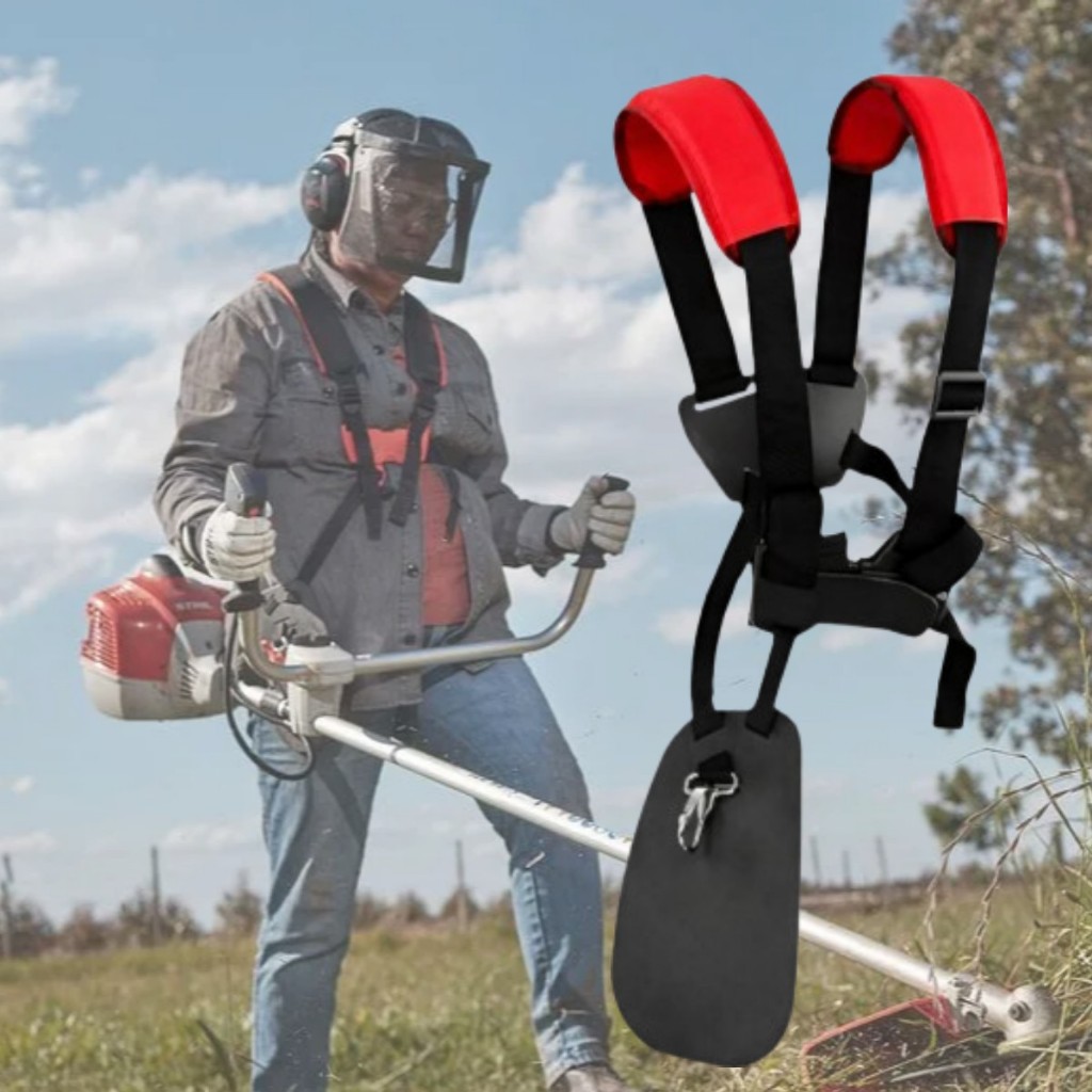 Cinto Colete Duplo Para Roçadeiras Stihl, Husqvarna, Toyama, Tekna 43cc 52cc 62cc