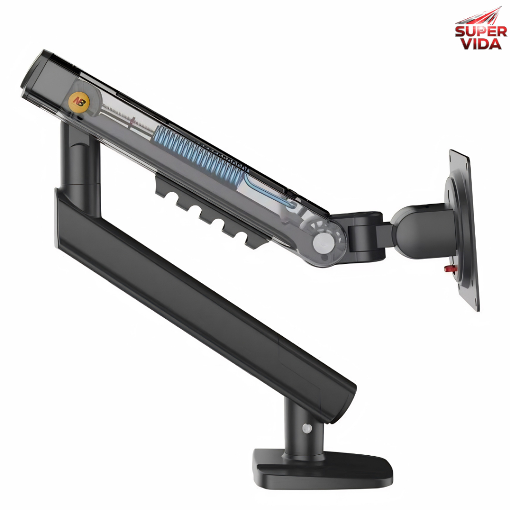 Suporte de Monitor Articulado NB A5 17-32" Ergonômico Sem Furos Suporta até 9kg para Monitor Gamer