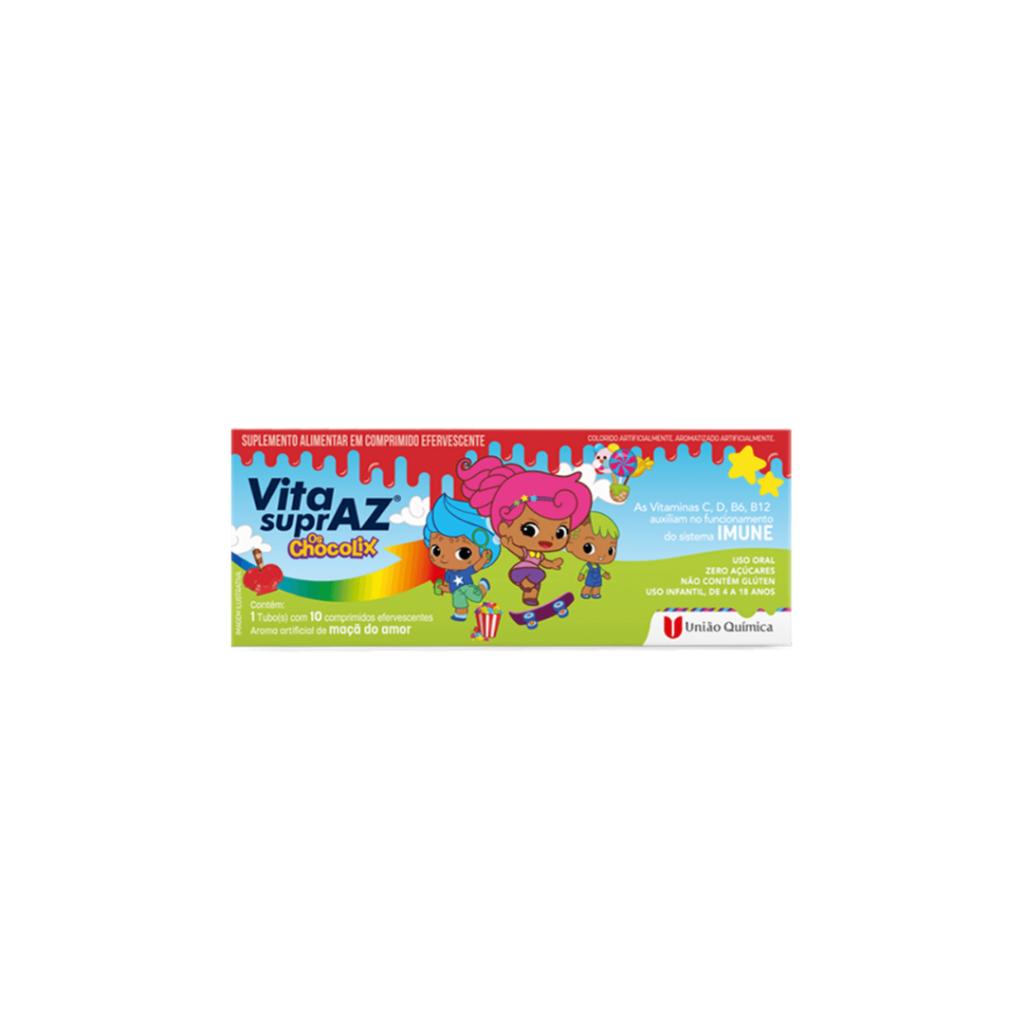 Vita Supraz Os Chocolix 10 Comp Efervescentes Maca Do Amor